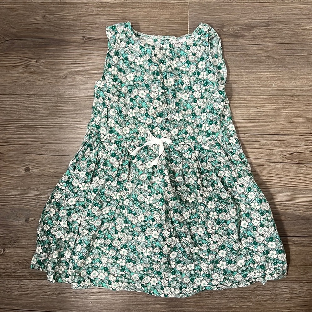 Carter’s Green Floral 18M Dress EUC